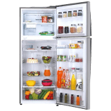 LG 446 Litres 1 Star Frost Free Double Door Convertible Refrigerator with Smart Diagnosis | GL-T502APZR.DPZZEBN | Shiny Steel