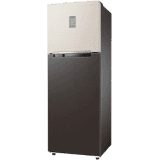Samsung 256 L | Frost Free Double Door 2 Star Refrigerator, | RT30CB732C7/HL  | Cotta Steel Beige and Cotta Steel Charcoal