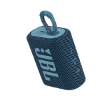 JBL Go 3 Wireless Ultra Portable Bluetooth Speaker | Waterproof | Fabric Design | Blue