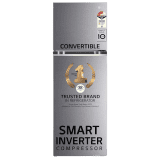 LG Smart Inverter Frost-Free Double Door Refrigerator | 246 L | 3 Star | Dazzle Steellg |GL-S262SDSX