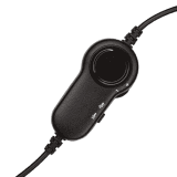Logitech H151 Wired On Ear Headphones | With Mic | Black