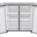 LG 594 L Frost Free Side by Side Refrigerator with Four Door | Shiny Steel | GC-B22FTLPL