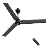 Atomberg Renesa Smart BLDC Ceiling Fan | Remote Control & LED Indicators | 1200 mm | 5 Star | Midnight Black