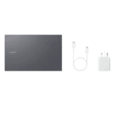 SAMSUNG Galaxy Book4 Intel Core 5 120U | 8 GB | 512 GB SSD | Windows 11 Home | NP750XGK-KG1IN Thin and Light Laptop | Gray