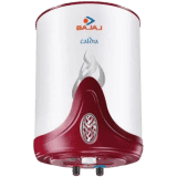 Bajaj Caldia Storage Water Heater | 6 L | White & Maroon