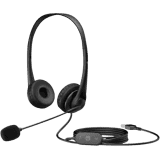 HP G2 Stereo with Noise-Cancelling Mic and in-Line Volume Control Wired Headset