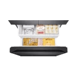 SAMSUNG 580 L Frost Free French Door Bottom Mount Convertible Refrigerator RF57A5032B1/TL | Black Matt