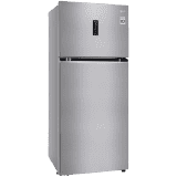 LG 423 Litres 3 Star Frost Free Double Door Refrigerator | Convertible | GL-T422VPZX.DPZZEB | Shiny Steel