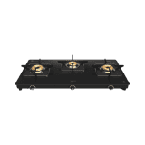 Impex Glasstop Glaze 3B Gas Stove | 3 Burner | Gas stove