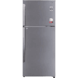 LG 437 Litres 2 Star Frost Free Inverter Double Door Refrigerator DoorCooling  GL-T432APZY.DPZZEBN | Shiny Steel