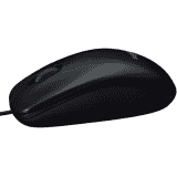 Logitech M90 Ambidextrous Wired Optical Mouse