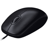 Logitech M90 Ambidextrous Wired Optical Mouse