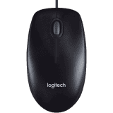 Logitech M90 Ambidextrous Wired Optical Mouse