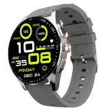 Fire-Boltt Invincible Smart  Watch | 1.43 inch | Silver