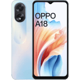 OPPO A18 |128 GB|  |4 GB RAM| Glowing Blue