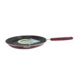 Nolta | Non-Stick | Classic Series | 28cm | Aluminium Dosa Pan | Red | Blue