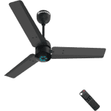 Atomberg Renesa Ceiling Fan |  900 mm BLDC Ceiling Fan with Remote Control | LED Indicators |Midnight Black | FG0382
