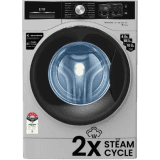 IFB | SENATOR SXS 8012 | 8 kg Steam Wash | Fully Automatic | Front Load Washing Machine with In-built Heater | Silver