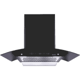 Elica | AUTO SENSE |  WDFL 906 HAC LTW MS NERO | 1200 CMH |Auto Clean Wall Mounted Chimney | Black