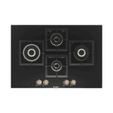 BOSCH | PNI7B6F20I | Built in Tempered Glass | 75c | 4 Burners | Heat Shield I Glass Automatic Hob | Matt Black