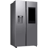 SAMSUNG Direct Cool Side by Side Refrigerator | 3 Star | 615 L | RS7HCG8543SLHL | EZ Clean Steel