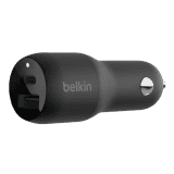 Belkin Dual USB C Car Charger | 42W PD | Black | CCB005QCBK
