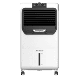Crompton Jedi PAC Personal Air Cooler- 22L, with Everlast Pump, 4-Way Air Deflection and Honeycomb pads | White & Black