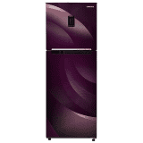 SAMSUNG 301 L Frost Free Double Door 2 Star Convertible Refrigerator | RT34C45224R/HL | Rythmic Twirl Red |