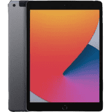 APPLE iPad | 8th Gen | 32 GB ROM | with Wi-Fi+4G | Space Grey