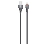 Salpido Type C 1 m LS631 | 30W Quick Charging Cable | Type-C to USB-A | Grey