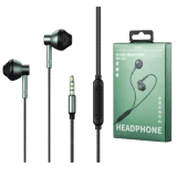 Remax RM-201 Wired Earphone Wired Headset | In the Ear | Black