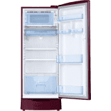 Samsung  Direct Cool Single Door Refrigerator |183 L | 4 Star | Himalayan Poppy Red | RR20C1824HN/HL