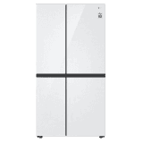 LG Refrigerator | GC-B257UGLW | 694 litres | Frost Free | Side-by-Side Refrigerator | Linen White