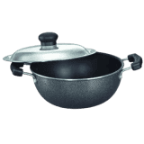 Prestige Omega Select Plus Kadhai | 27 cm diameter with Lid | 3.5 L | 30728