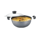Prestige Omega Select Plus Kadhai | 27 cm diameter with Lid | 3.5 L | 30728