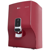 LG Puricare | WW140NPR |  with Stainless Steel Tank 8 L RO Water Purifier | Red