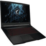 MSI Gaming Laptop |15.6 Inch | GF63 Thin 11SC-1298IN | Core i7 11800H 11th Gen | 16 GB/1 TB HDD/256 GB SSD/Windows 11 Home/4 GB Graphics/NVIDIA GeForce GTX 1650 | Black