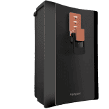 Aquaguard Superio RO + UV + SS Smart Water Purifier | 5 L | Black