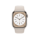 Apple Watch Series 8 | 45 mm | Starlight Sport Band | Starlight Aluminium Case | MNP23HN/A