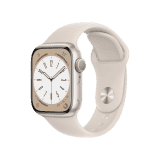 Apple Watch Series 8 | 45 mm | Starlight Sport Band | Starlight Aluminium Case | MNP23HN/A