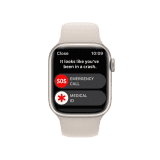 Apple Watch Series 8 | 45 mm | Starlight Sport Band | Starlight Aluminium Case | MNP23HN/A
