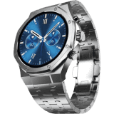 Fire-Boltt Royale Luxury Stainless Steel 1.43 | BT calling Smartwatch | Silver Strap