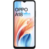OPPO A18  | 128 GB / 4 GB RAM | Glowing Black