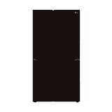 LG 650 Litres Convertible Side By Side Refrigerator | Linen Brown | GL-B257DLN3
