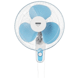 USHA Mist Air Flo Wall Fan | 400 mm | 3 Blade  | Light Blue