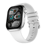 Fire-Boltt Brillia Bluetooth Smartwatch | 51.3 mm | Largest Amoled | Silver