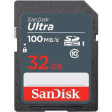 SanDisk 32Gb Ultra 100Mbs Sdhc Memory Card