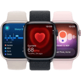 Apple Watch Series 9 | GPS 45mm RED Case & RED Sport Band | Red Strap
