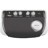 LG 7 kg Semi Automatic Top Load | P7020NGAZ | Grey, White
