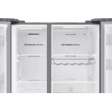 SAMSUNG 700 L Frost Free Side by Side Refrigerator | Ez Clean Steel | RS72R5011SL/TL